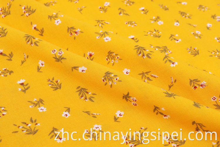 销售的普通编织鸡蛋奇特印刷人造丝100％粘粘面料用于女装